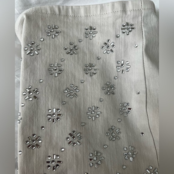 Size 24W Soft Surroundings Embellished Jeans - Picture 7 of 12
